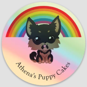 Logo for Athenas Puppy Cakes